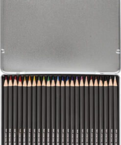 Alternative view of Eberhard Faber EF-516025 Aquarelpotlood Metalen Etui A 24 Stuks