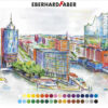 Eberhard Faber EF-516036 Aquarelpotlood Metalen Etui A 36 Stuks