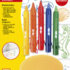 Eberhard Faber EF-524105 Badkrijtjes Met Spons 5 Stuks