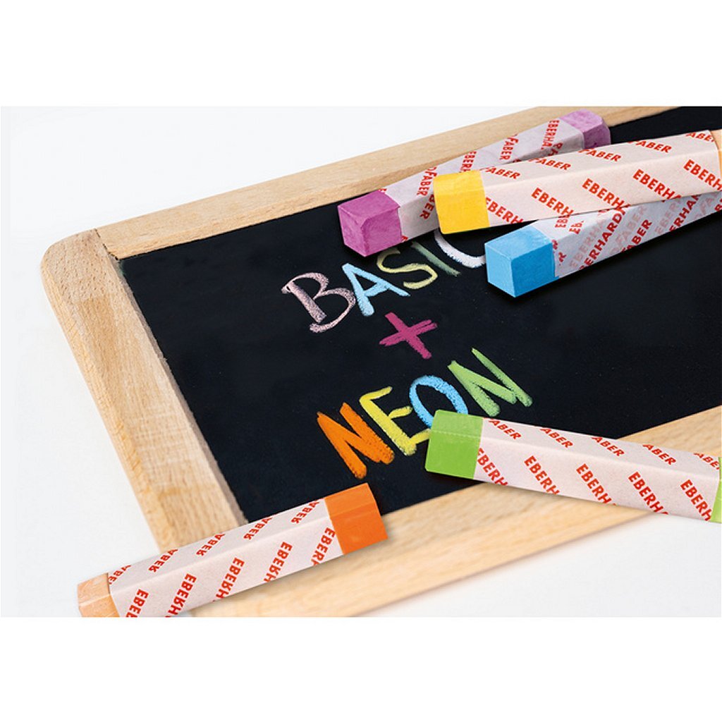 Eberhard Faber EF-526012 Bordkrijt Vierkant 12 Stuks - Image 2