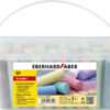 Eberhard Faber EF-526550 Stoepkrijt Emmer Met 50 Krijtjes