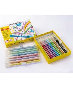 Alternative view of Eberhard Faber EF-551016 Viltstiften Glitter Doos 16 Kleuren