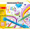 Eberhard Faber EF-551016 Viltstiften Glitter Doos 16 Kleuren