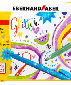 Eberhard Faber EF-551016 Viltstiften Glitter Doos 16 Kleuren