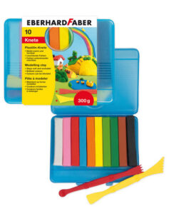 Eberhard Faber EF-572010 Boetseerklei 10 Kleuren In Bewaardoos