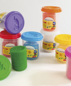 Alternative view of Eberhard Faber EF-572506 Kinderklei In Beker 140gr Wit  Geel Rood Blauw