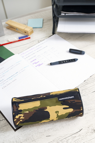 Eberhard Faber EF-577492 Etui Leeg Jumbo Camouflage Groen - Image 3