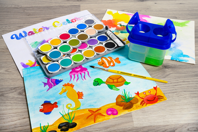 Eberhard Faber EF-578324 Verfdoos Winner 24 Kleuren + Mengpalet - Image 3