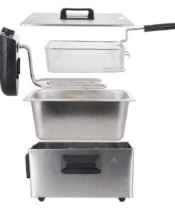 Alternative view of Emerio DF-120482 Friteuse 3L 2000W RVS/Zwart