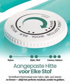 Alternative view of Emerio SI-110298.4 Stoomstrijkijzer Lichtblauw/Wit