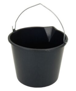 Emmer met Schenktuit 12 Liter Zwart