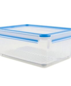 Emsa 512888 Clip & Close Vershouddoos + Ontdooirooster 3.7L Blauw