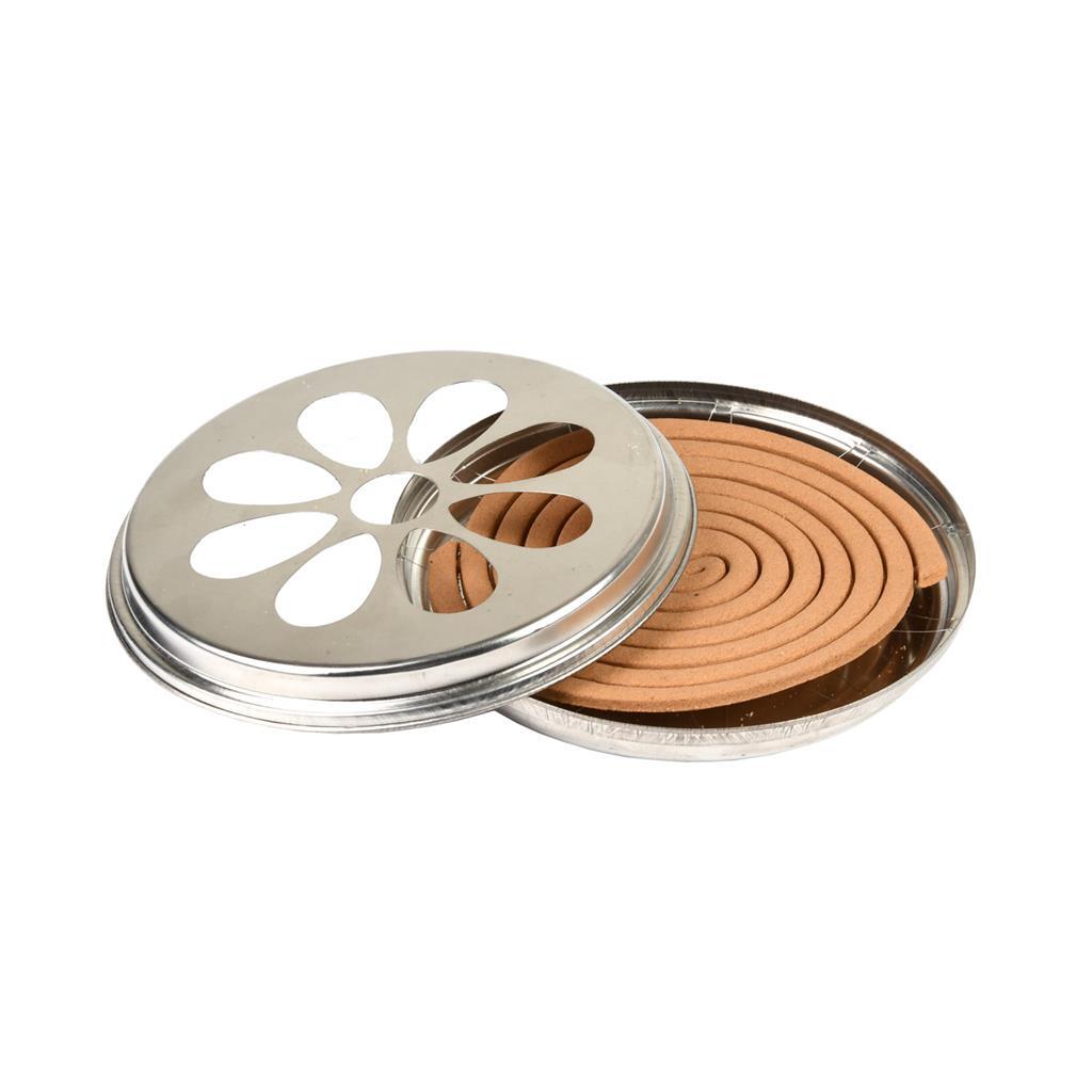 Esschert Design Citronella Spiralen in Zinken Bakje - Image 2