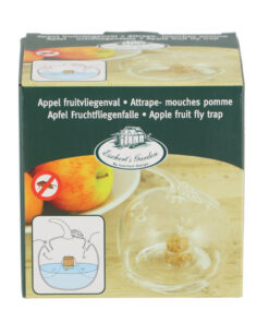 Essschert Design Fruitvliegenval Appel 9.4x9.5 cm Transparant