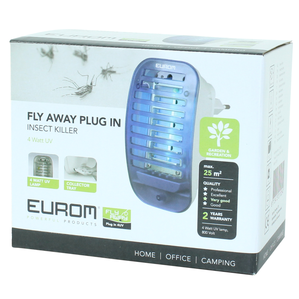 Eurom Insectenkiller Fly Away 25m2 4W - Image 4