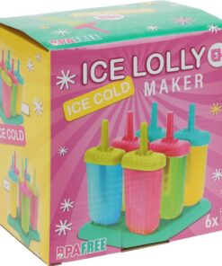 Excellent Houseware IJs Lolly Maker voor 6 IJsjes