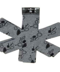 Excellent Houseware Panbeschermers 38 cm 3 Stuks