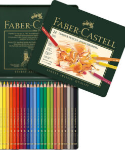 Alternative view of Faber Castell FC-110024 Kleurpotlood Polychromos Etui à 24 Stuks