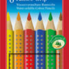 Faber Castell FC-110906 Kleurpotlood Jumbo GRIP Etui à 6 Stuks