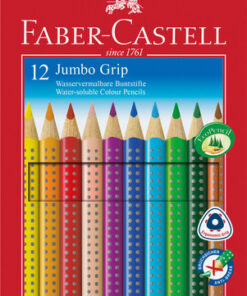 Faber Castell FC-110912 Kleurpotlood Jumbo GRIP Etui à 12 Stuks