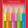 Faber Castell FC-110994 Kleurpotlood Jumbo GRIP Etui 5 Kleuren