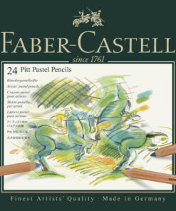 Faber Castell FC-112124 Pastelpotlood Faber-Castell Pitt Metalen Etui A 24 Stuks