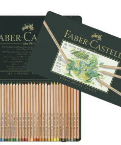 Faber Castell FC-112136 Pastelpotlood Faber-Castell Pitt Metalen Etui A 36 Stuks