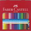 Faber Castell FC-112423 Kleurpotlood Faber-Castell GRIP Metalen Etui A 24 Stuks