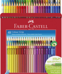 Faber Castell FC-112449 Kleurpotlood FC Grip 48 Stuks 2 Rijen Van 24 Stuks Kartonetui