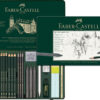 Faber Castell FC-112974 Grafietset Faber-Castell Pitt 26-delig