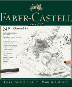 Alternative view of Faber Castell FC-112978 Houtskoolset Faber-Castell Pitt Monochrome 24-delig