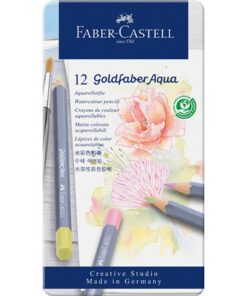 Faber Castell FC-114622 Goldfaber Aqua Pastel Aquarelpotloden 12 Stuks