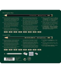 Alternative view of Faber Castell FC-115224 Castell 9000 en Pitt Grafietpotloden 16 Stuks
