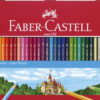 Faber Castell FC-115886 Kleurpotlood Faber-Castell Castle Zeskantig Metalen Etui Met 36 Stuks