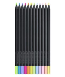 Alternative view of Faber Castell FC-116410 Black Edition Kleurpotloden 12 Stuks Neon/Pastel
