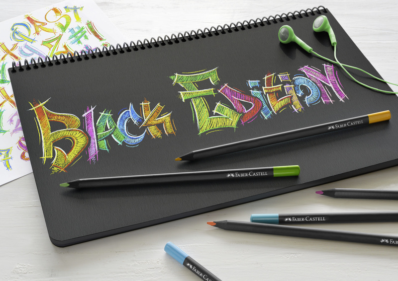 Faber Castell FC-116412 Kleurpotloden Black Edition In Etui 12 Stuks - Image 3