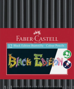 Faber Castell FC-116412 Kleurpotloden Black Edition In Etui 12 Stuks