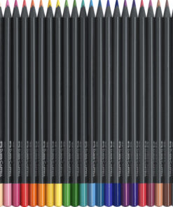 Alternative view of Faber Castell FC-116424 Kleurpotloden Black Edition In Etui 24 Stuks