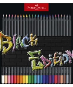 Alternative view of Faber Castell FC-116425 Black Edition Kleurpotloden 24 Stuks