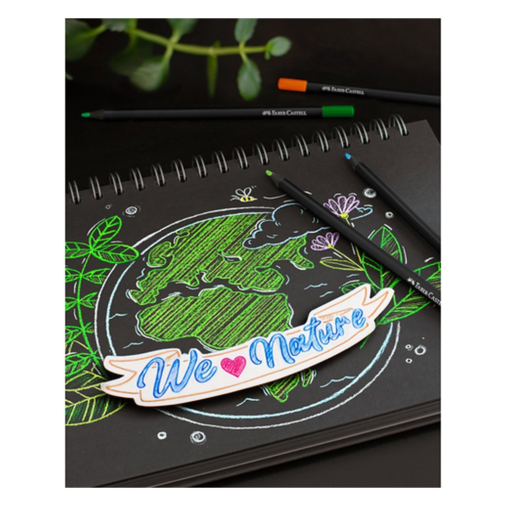 Faber Castell FC-116425 Black Edition Kleurpotloden 24 Stuks - Image 3