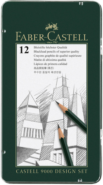 Faber Castell FC-119064 Potlood 9000 Designset - Image 2