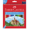Faber Castell FC-120148 Kleurpotlood Faber-Castell Castle Zeskantig Karton Etui Met 48 Stuks