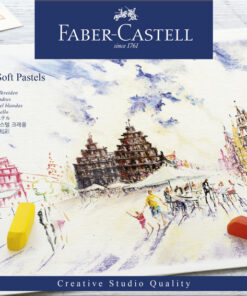 Faber Castell FC-128272 Pastelkrijt Halve Lengte Etui à 72 Stuks