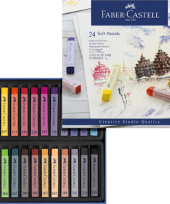 Alternative view of Faber Castell FC-128324 Pastelkrijt Creative Studio Softpastel 24 Delig Etui