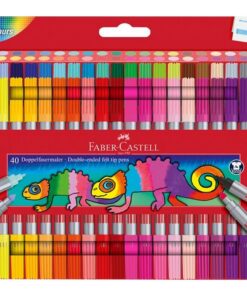 Faber Castell FC-151140 Duo Viltstiften 40 Stuks