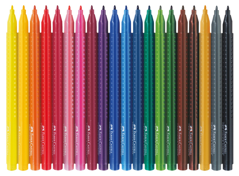 Faber Castell FC-155320 20 Viltstiften GRIP Doos 5 Stuks - Image 3