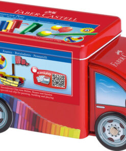 Faber Castell FC-155533 Viltstiften Connector 33 Stuks Met 10 Clips In Vrachtwagen