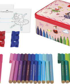Alternative view of Faber Castell FC-155534 Viltstift Faber-Castell Connector 33 Stuks In Ballerina Blik
