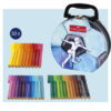 Faber Castell FC-155538 Viltstift Faber-Castell Connector Koffer "voetbal" 33 Stuks
