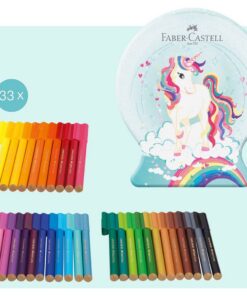 Alternative view of Faber Castell FC-155544 Viltstift Connector Snow Globe Unicorn 33 Stuks